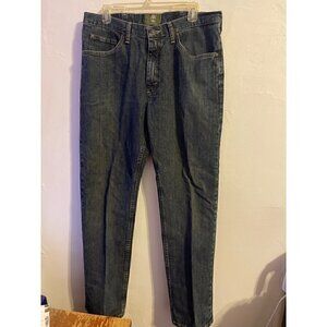 Timberland Men Jeans Medium Wash Blue Jeans Straight Fit Size 35X32